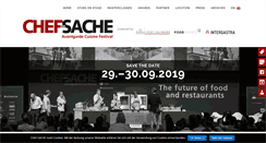 Desktop Screenshot of chef-sache.eu